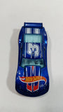 2014 Hot Wheels Race Team Circle Tracker Metalflake Blue Die Cast Toy Car Vehicle