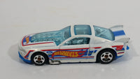 2013 Hot Wheels Racing Race Team '13 Ford Mustang GT White Die Cast Toy Car Vehicle