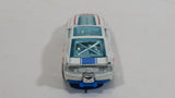 2013 Hot Wheels Racing Race Team '13 Ford Mustang GT White Die Cast Toy Car Vehicle