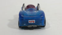 1997 Hot Wheels Phantom Racers Power Pipes Clear Blue Plastic Body Die Cast Toy Car Vehicle