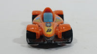 2013 Hot Wheels HW Gift Formula Street Orange and Metalflake Dark Grey Die Cast Toy Race Car Vehicle