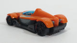 2013 Hot Wheels HW Gift Formula Street Orange and Metalflake Dark Grey Die Cast Toy Race Car Vehicle