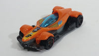 2013 Hot Wheels HW Gift Formula Street Orange and Metalflake Dark Grey Die Cast Toy Race Car Vehicle