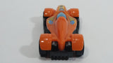 2013 Hot Wheels HW Gift Formula Street Orange and Metalflake Dark Grey Die Cast Toy Race Car Vehicle