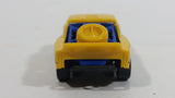 2013 Hot Wheels Track Aces Off Track Yellow Die Cast Toy Car Vehicle