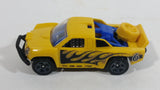 2013 Hot Wheels Track Aces Off Track Yellow Die Cast Toy Car Vehicle