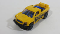 2013 Hot Wheels Track Aces Off Track Yellow Die Cast Toy Car Vehicle