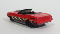 2013 Hot Wheels Showroom Heat Fleet Plymouth Barracuda Convertible Red Die Cast Toy Muscle Car Vehicle