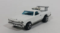 2000 Hot Wheels First Editions 68 El Camino Pearl White Die Cast Toy Muscle Car Vehicle