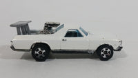 2000 Hot Wheels First Editions 68 El Camino Pearl White Die Cast Toy Muscle Car Vehicle