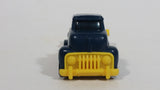 1997 Hot Wheels Tow Truck Dark Blue Plastic Body Die Cast Toy Car Vehicle McDonald's Happy Meal