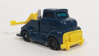 1997 Hot Wheels Tow Truck Dark Blue Plastic Body Die Cast Toy Car Vehicle McDonald's Happy Meal