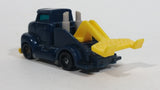 1997 Hot Wheels Tow Truck Dark Blue Plastic Body Die Cast Toy Car Vehicle McDonald's Happy Meal