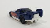 1996 Hot Wheels Flames Series Funny Car 1/5 Blue Die Cast Toy Race Car Vehicle McDonald's Happy Meal