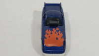 1996 Hot Wheels Flames Series Funny Car 1/5 Blue Die Cast Toy Race Car Vehicle McDonald's Happy Meal