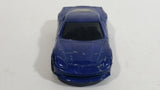 2008 Hot Wheels General Motors Chevrolet Corvette C6 Blue Die Cast Toy Car Vehicle