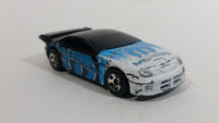 2004 Hot Wheels First Editions Realistics Dodge Neon Mopar Black White Blue Die Cast Toy Car Vehicle