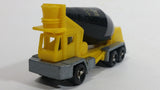 1995 Hot Wheels Oshkosh Cement Mixer Yellow & Black Die Cast Toy Truck Construction Vehicle