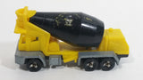 1995 Hot Wheels Oshkosh Cement Mixer Yellow & Black Die Cast Toy Truck Construction Vehicle