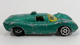 Vintage 1970s TinToys W.T. 512 Howmet "TX" Emerald Green Die Cast Toy Sports Car Vehicle - Hong Kong