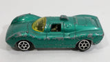 Vintage 1970s TinToys W.T. 512 Howmet "TX" Emerald Green Die Cast Toy Sports Car Vehicle - Hong Kong