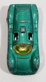 Vintage 1970s TinToys W.T. 512 Howmet "TX" Emerald Green Die Cast Toy Sports Car Vehicle - Hong Kong