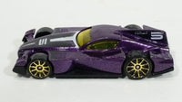 2005 Hot Wheels First Editions - Realistix Formul8r Metalflake Purple Die Cast Toy Car Vehicle Gold 10SP