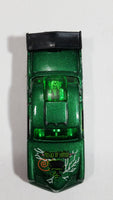 1999 Hot Wheels Terrorific At-A-Tude Metalflake Dark Green Die Cast Toy Car Vehicle