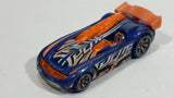 2005 Hot Wheels AcceleRacers Battle Spec Metallic Blue Die Cast Toy Car Vehicle