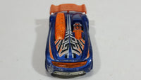 2005 Hot Wheels AcceleRacers Battle Spec Metallic Blue Die Cast Toy Car Vehicle