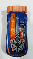 2005 Hot Wheels AcceleRacers Battle Spec Metallic Blue Die Cast Toy Car Vehicle