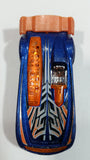 2005 Hot Wheels AcceleRacers Battle Spec Metallic Blue Die Cast Toy Car Vehicle