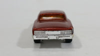 2004 Hot Wheels Cereal Crunchers Cocoa Puffs '67 Pontiac GTO Brown Die Cast Toy Muscle Car Vehicle