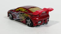 2003 Hot Wheels Dragon Wagons Toyota Celica Metallic Red Die Cast Toy Race Car Vehicle