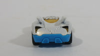 2012 Hot Wheels Creature Cars Howlin' Heat White Blue Die Cast Toy Car Vehicle