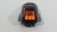 2015 Matchbox MBX Explorers Sea Spy Boat Orange Grey Black Plastic and Die Cast Toy Watercraft Vehicle