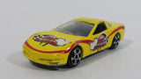 2003 Maisto Tonka Hasbro '97 Corvette 500 Official Pace Car Yellow Die Cast Toy Race Car Vehicle