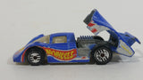 1994 Hot Wheels Ultra Hots Sol-Aire CX-4 Blue Die Cast Toy Car Vehicle Opening Rear Hood