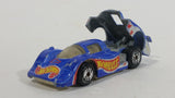 1994 Hot Wheels Ultra Hots Sol-Aire CX-4 Blue Die Cast Toy Car Vehicle Opening Rear Hood