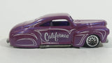 2009 Hot Wheels Modified Rides Tail Dragger Pink Purple Pearl Die Cast Toy Car Vehicle