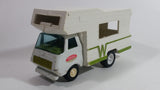 Vintage 1973 Tonka Winnebago White Camper Van RV Pressed Steel Toy Car Recreational Camping Vehicle