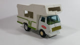 Vintage 1973 Tonka Winnebago White Camper Van RV Pressed Steel Toy Car Recreational Camping Vehicle