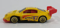 1998 Hot Wheels First Editions Pikes Peak Celica Pennzoil Express Lube 1 No Fear Yellow Die Cast Toy Race Car Vehicle