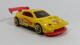 1998 Hot Wheels First Editions Pikes Peak Celica Pennzoil Express Lube 1 No Fear Yellow Die Cast Toy Race Car Vehicle