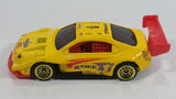 1998 Hot Wheels First Editions Pikes Peak Celica Pennzoil Express Lube 1 No Fear Yellow Die Cast Toy Race Car Vehicle