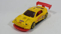 1998 Hot Wheels First Editions Pikes Peak Celica Pennzoil Express Lube 1 No Fear Yellow Die Cast Toy Race Car Vehicle