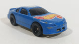 1998 Hot Wheels Racer Nascar #44 Blue Die Cast Toy Race Car Vehicle McDonald's Happy Meal