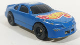 1998 Hot Wheels Racer Nascar #44 Blue Die Cast Toy Race Car Vehicle McDonald's Happy Meal