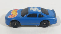 1998 Hot Wheels Racer Nascar #44 Blue Die Cast Toy Race Car Vehicle McDonald's Happy Meal