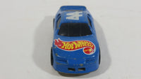 1998 Hot Wheels Racer Nascar #44 Blue Die Cast Toy Race Car Vehicle McDonald's Happy Meal